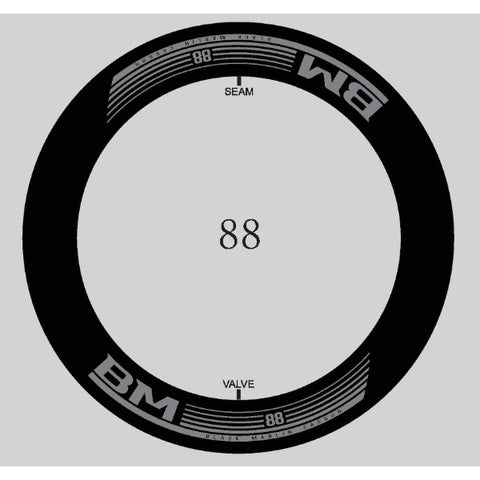 BM Carbon Wheels Clincher C88 Rear